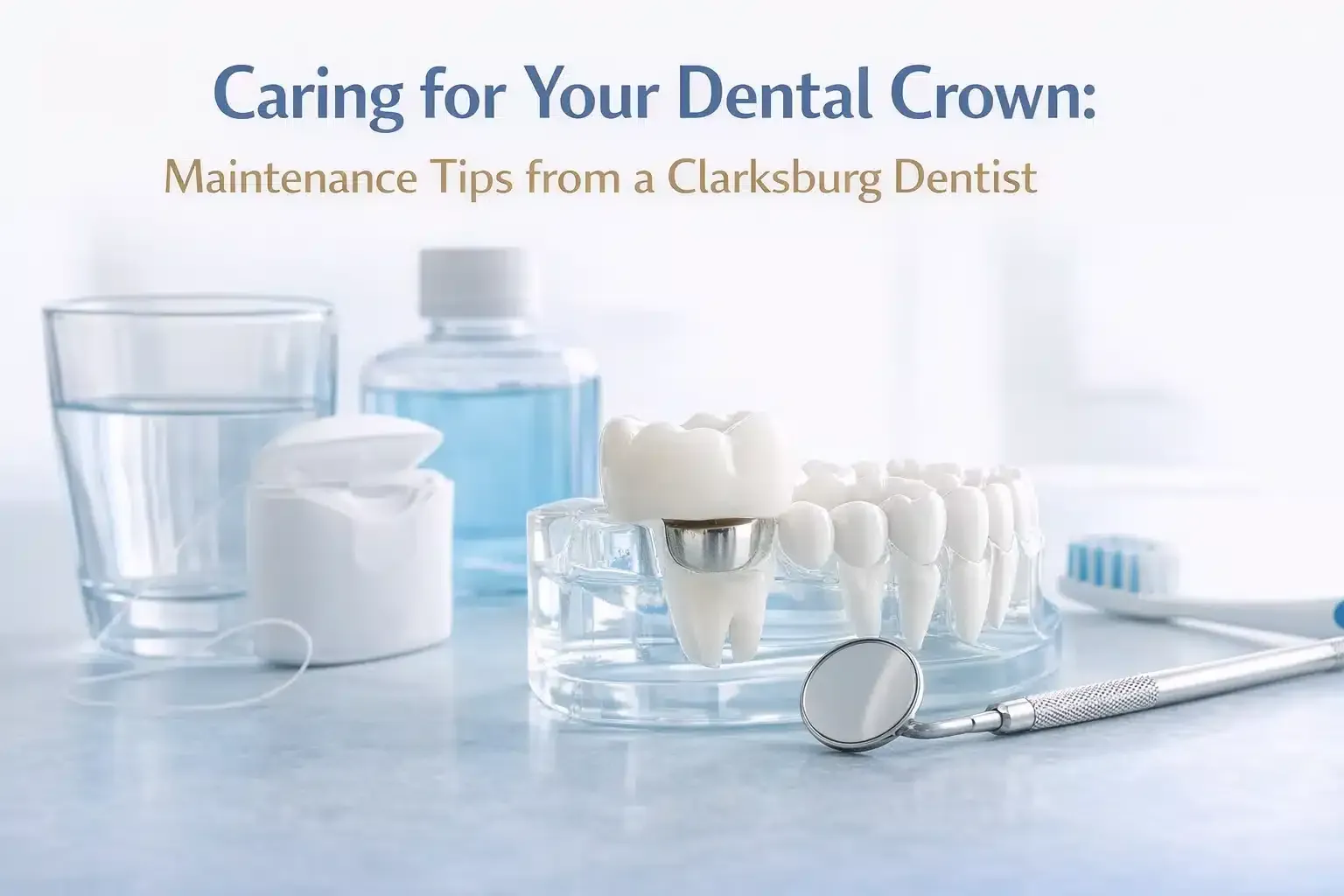 How to Care for Dental Crowns in Clarksburg, MD