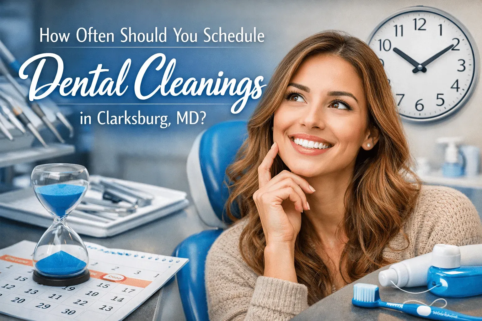 When to Book Your Next Dental Cleaning in Clarksburg